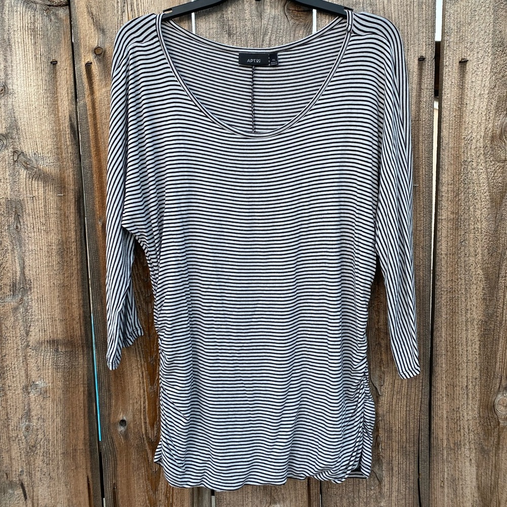 Apt. 9 Striped Tee